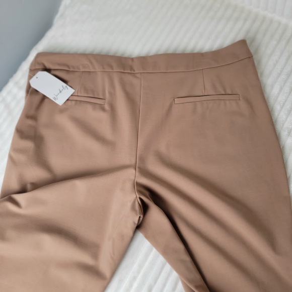 Wonderly Knit Crops Pad Thai Tan Size XXL Spring Base 1 NWT Plus Size Capsule - Picture 8 of 8